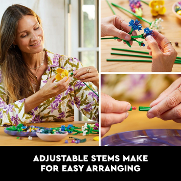 LEGO Botanicals Artificial Wildflower Bouquet