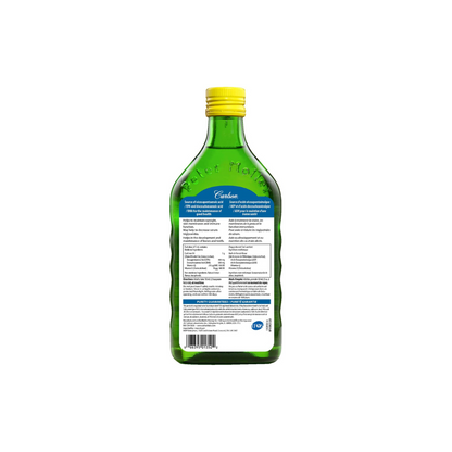 Carlson - Cod Liver Oil, 1100 mg Omega-3s + A & D3, Lemon, 500 mL