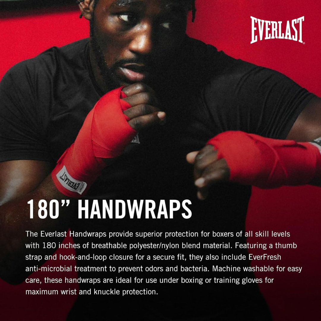 Everlast Core 120” Hand Wraps 3-Pack