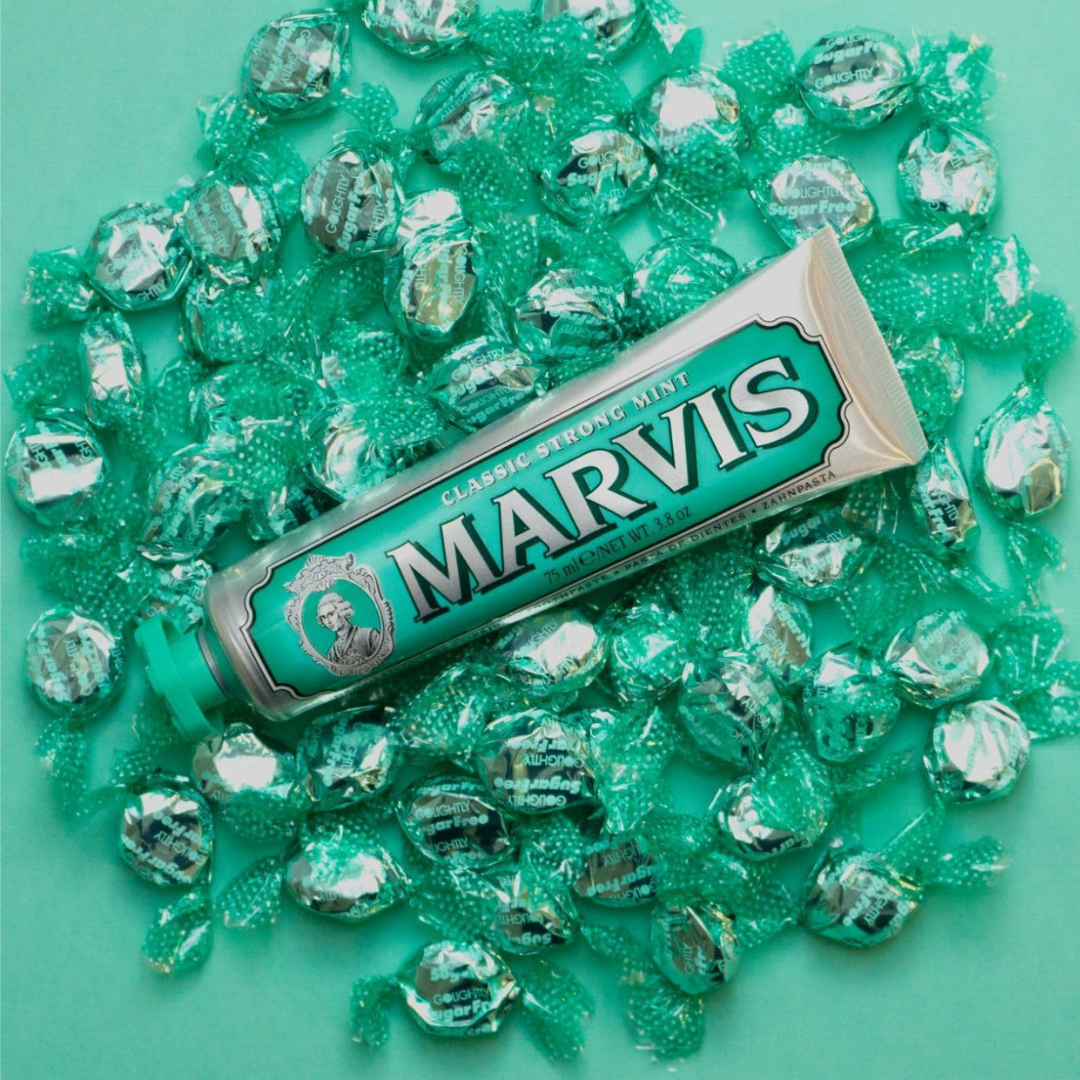 Marvis Classic Strong Mint Toothpaste, 3.8 Ounces