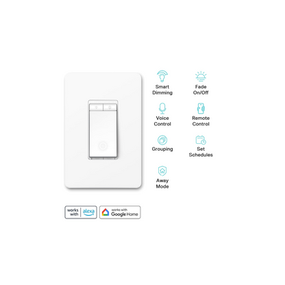 Kasa Smart Single Pole Dimmer Switch