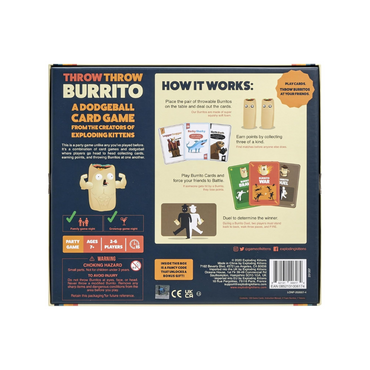 Throw Throw Burrito-A Dodgeball Card Game