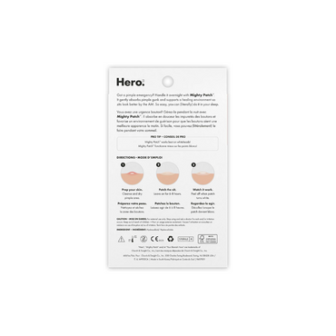 Mighty Patch Original from Hero Cosmetics - Hydrocolloid Pimple Patch, (72 Count)