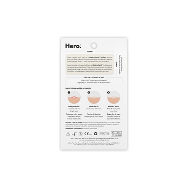 Mighty Patch Surface from Hero Cosmetics - Bigger patch for larger blemish areas (10 Count)