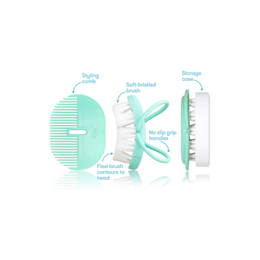 Frida Baby Head-Hugging Baby Hairbrush and Comb Set