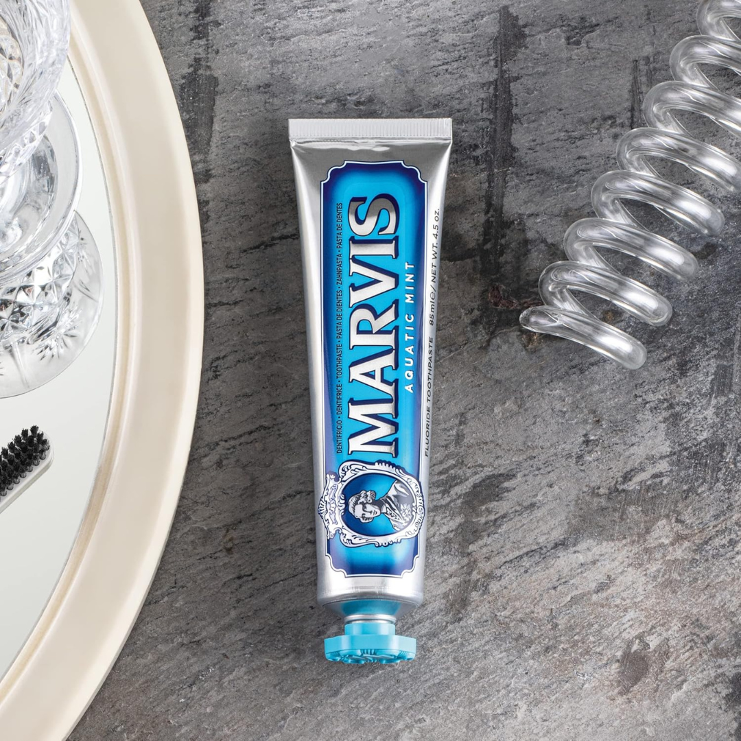 Marvis Dentifricio aquatic mint 4.5 oz