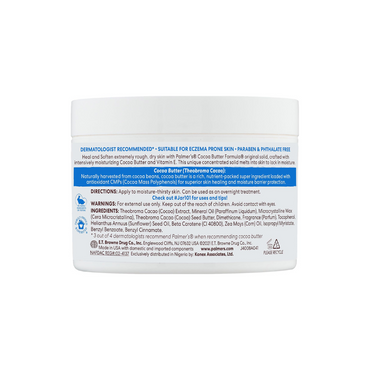 Cocoa Butter Formula With Vitamin E Lotion by Palmer's for Unisex - 7.25 oz Lotion