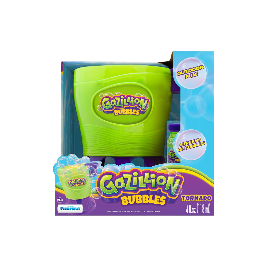 Gazillion Tornado Bubble Machine & Includes 4 oz. Gazillion Bubble