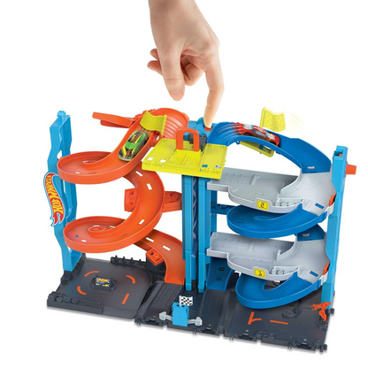 Hot Wheels City Toy Car Track Set