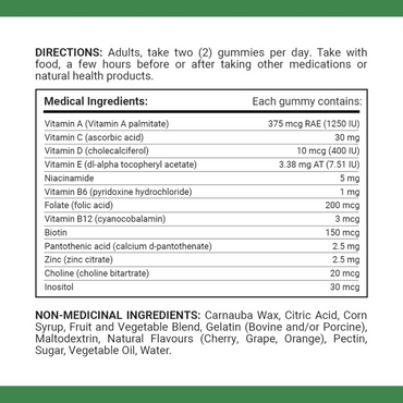 Nature's Bounty Adult Multivitamin, 150 Gummies