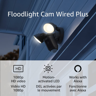 Ring Floodlight Cam Wired Plus