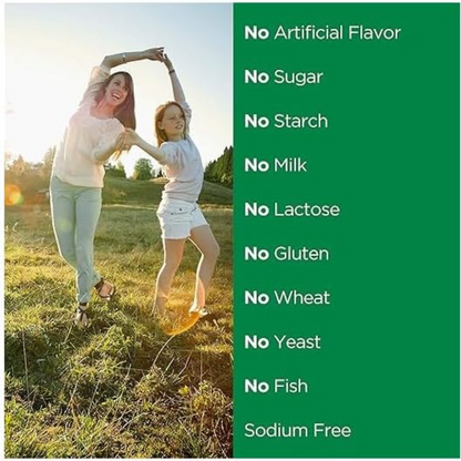 Nature's Bounty Calcium Pills plus Vitamin D3 Supplement, 1200mg, 200 Softgels