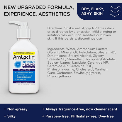 Amlactin Rapid Relief Restoring Lotion + Ceramides, 7.9 Ounce