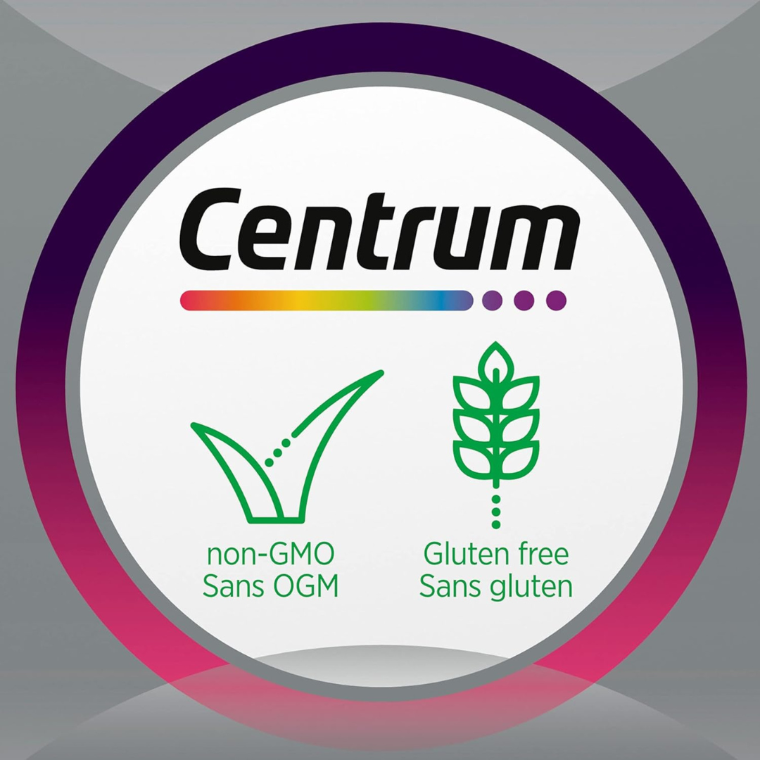 Centrum Women 50 Plus Multivitamins/Minerals Supplement for Women 50+, 160 Mini Tablets