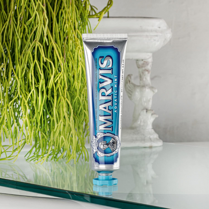 Marvis Dentifricio aquatic mint 4.5 oz