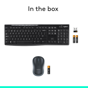 Logitech MK270 Wireless Keyboard and Mouse