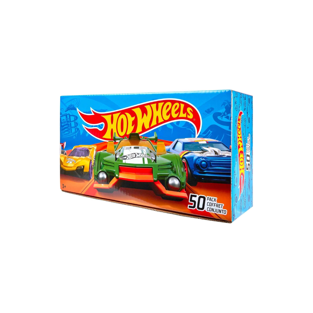 Hot Wheels Toy Trucks & Cars, 50-Pack