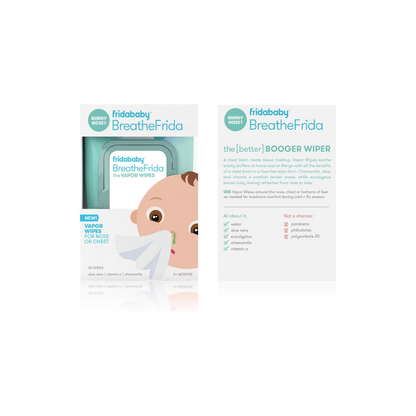 Baby Nose Wipes by Fridababy, 3 pack
