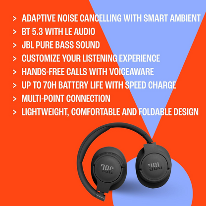 JBL Tune 770NC- black