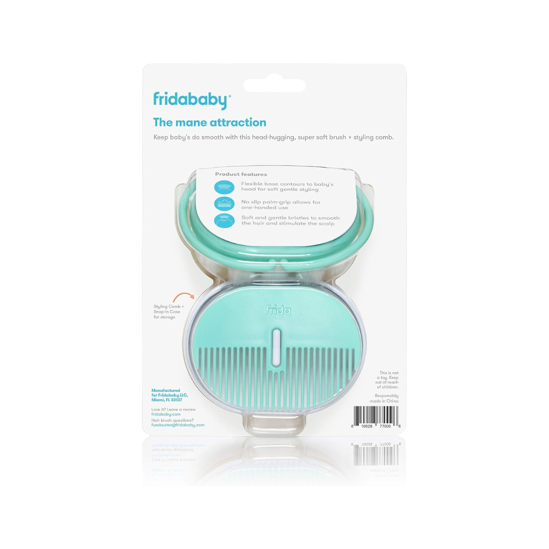 Frida Baby Head-Hugging Baby Hairbrush and Comb Set