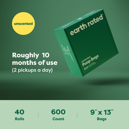 Earth Rated, Dog Poop Bags 600 Count