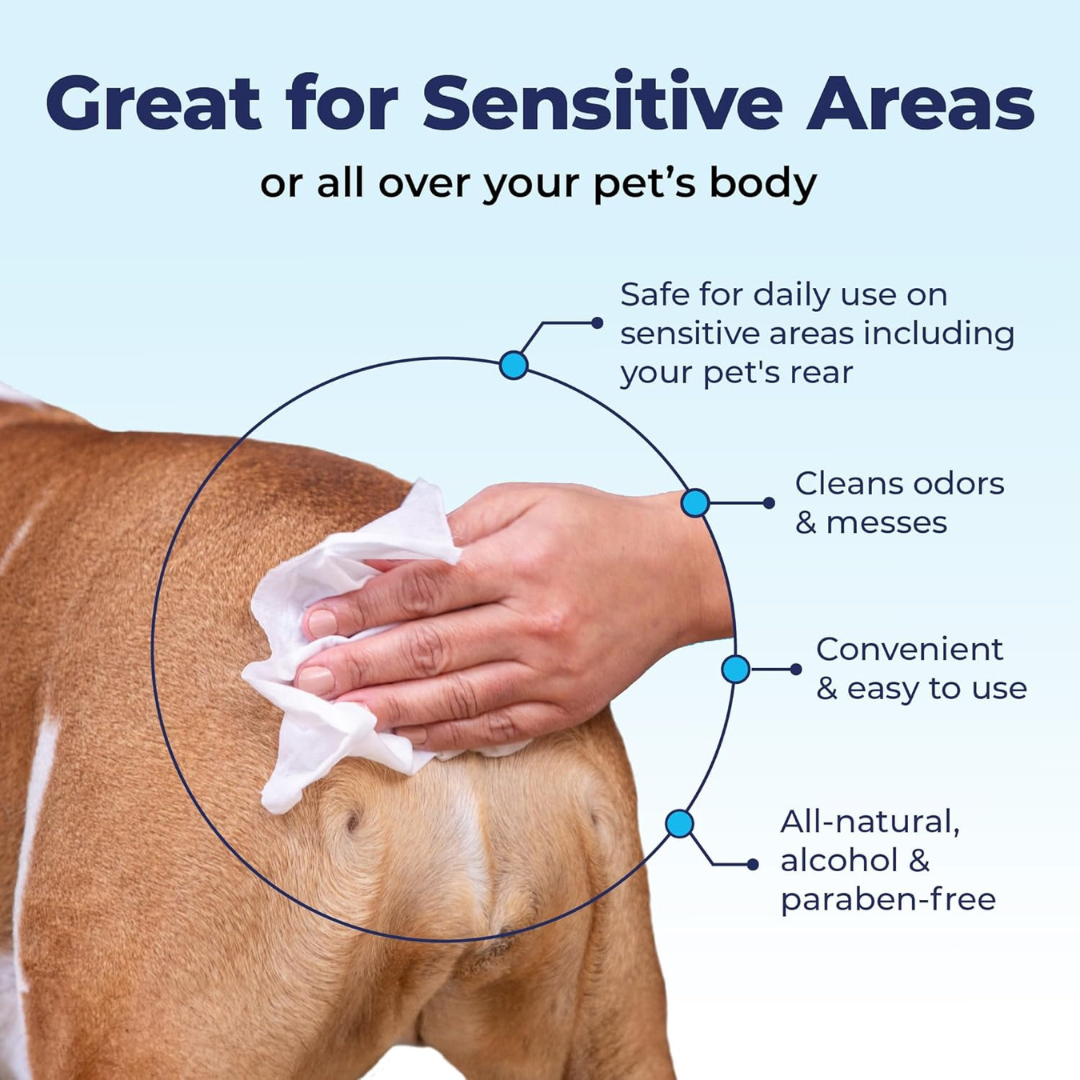 Glandex Dog Wipes Cleansing & Deodorizing