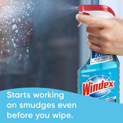 Windex Original Blue Glass and Window Cleaner