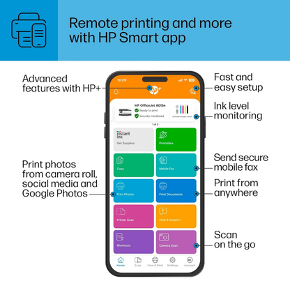 HP OfficeJet 8015e All-in-One Wireless