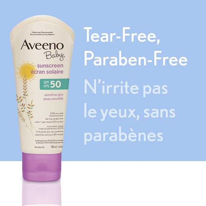 Aveeno Baby Mineral Sunscreen Lotion