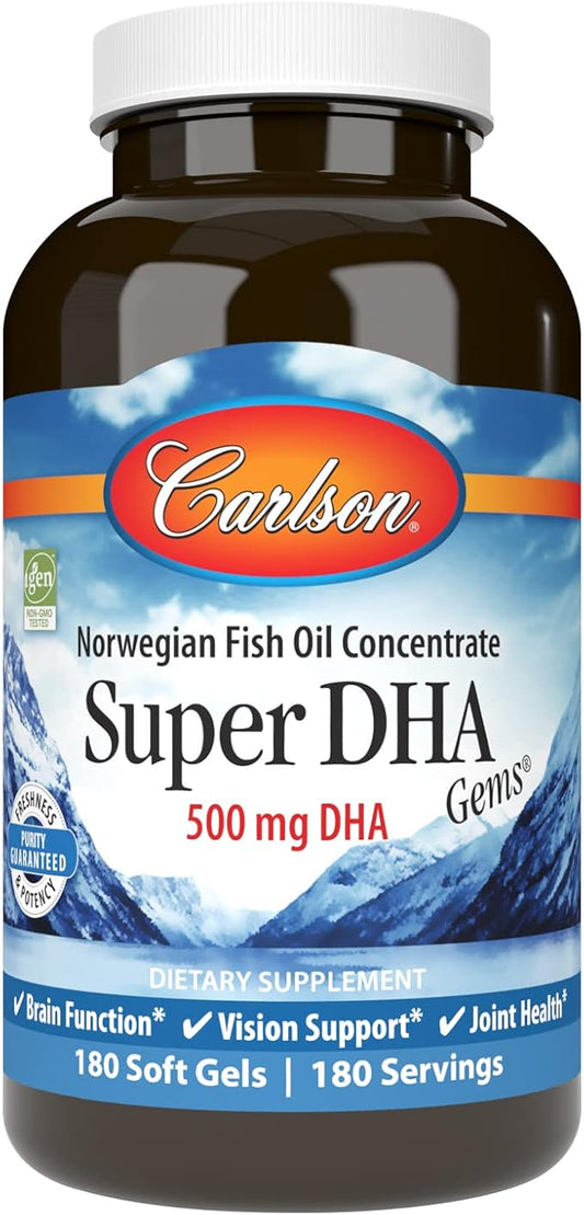 Carlson Laboratories - Super DHA Gems - 180 ct