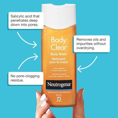 Neutrogena Body Clear Acne Body Wash with Salicylic Acid