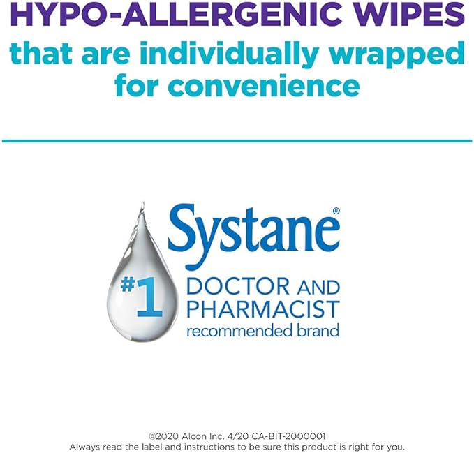 Alcon Systane Eyelid Cleansing Wipes