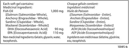 Carlson - Norwegian Salmon Oil, 500 mg, 180+50 Softgels