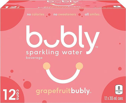 bubly Sparkling Water grapefruitbubly