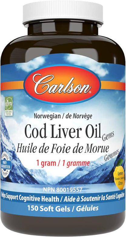 Carlson - Cod Liver Oil Gems