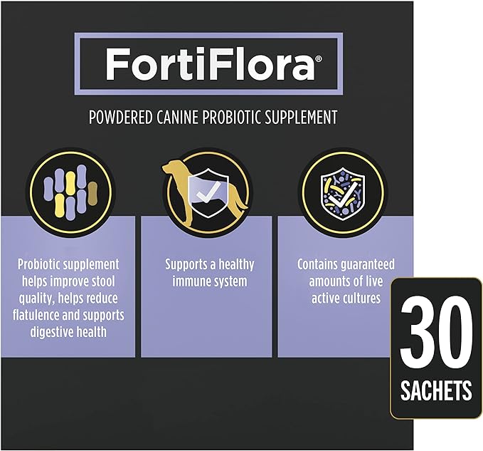 Fortiflora Powdered Dog Probiotics 30 g sachets (Pack of 30)