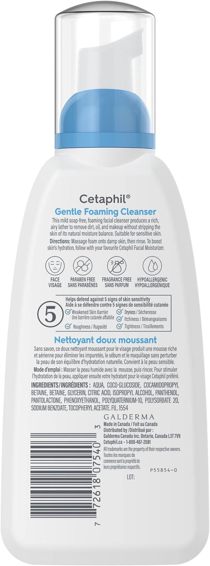 Cetaphil Gentle Foaming Cleanser