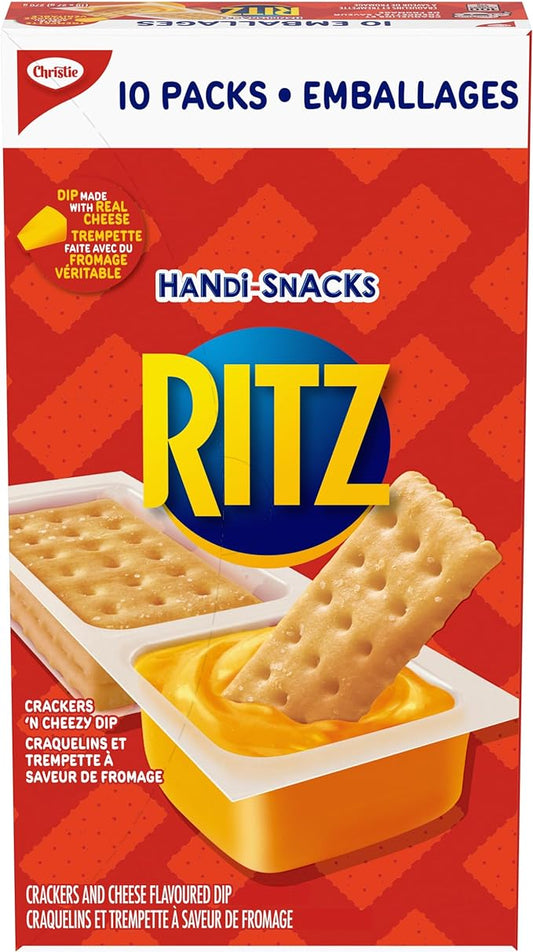 RITZ Crackers and Dip Made With Real Cheese