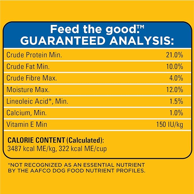 PEDIGREE VITALITY+ Adult Dry Dog Food, Hearty Beef and Vegetable Flavour, 20kg (Pack of 1)