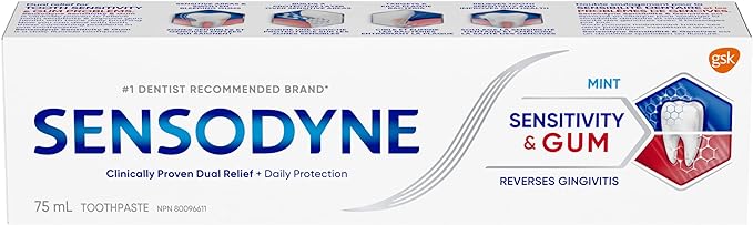 Sensodyne Sensitivity and Gum Mint Toothpaste