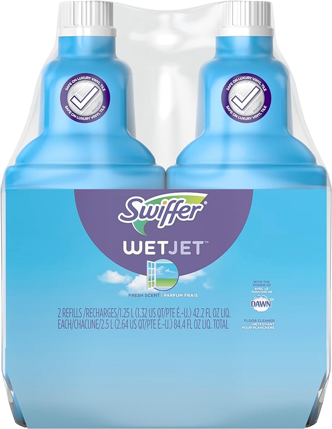 Swiffer WetJet Refill Hardwood Floor Cleaner Solution