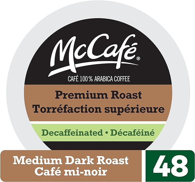 McCafe Premium Roast Decaf K-Cup Coffee Pods