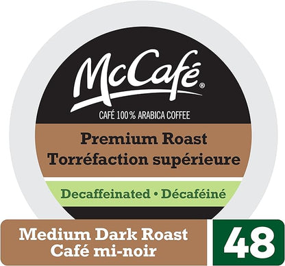 McCafe Premium Roast Decaf K-Cup Coffee Pods