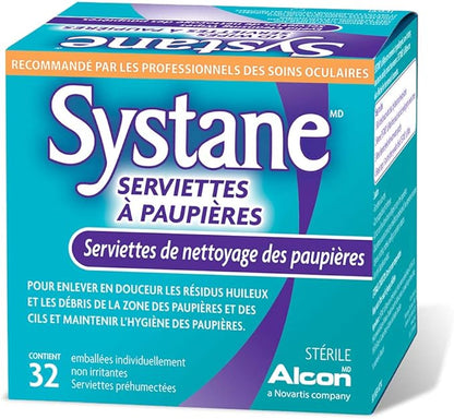 Alcon Systane Eyelid Cleansing Wipes