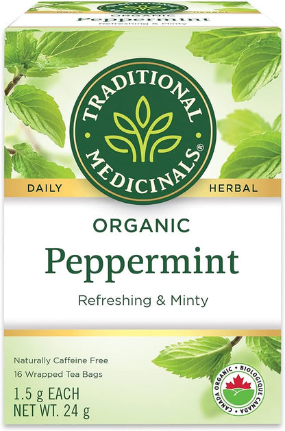 Traditional Medicinals Organic Peppermint Herbal Tea