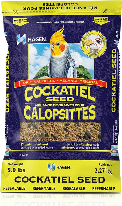 Hagen Cockatiel Staple VME Seed, 5-Pound