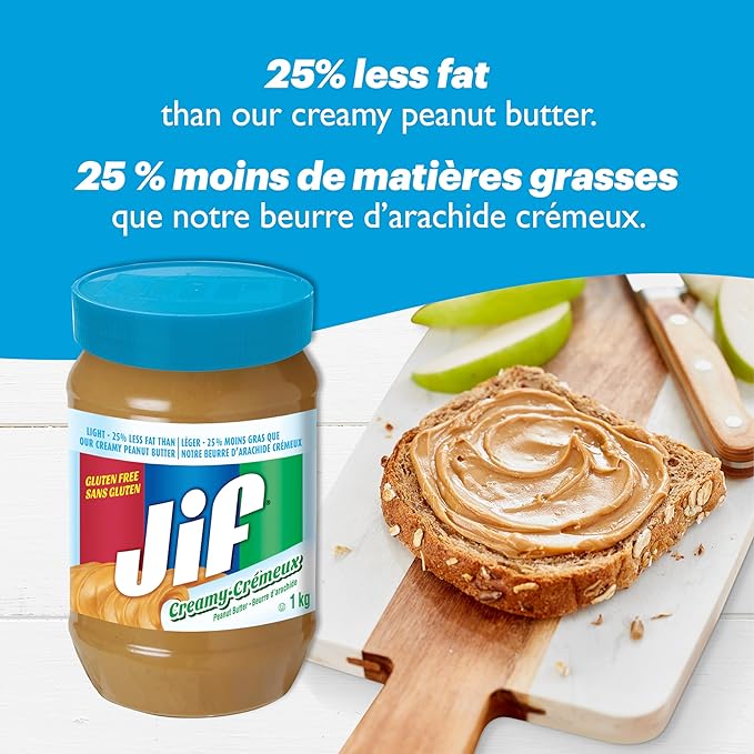 Jif Light Creamy Peanut Butter