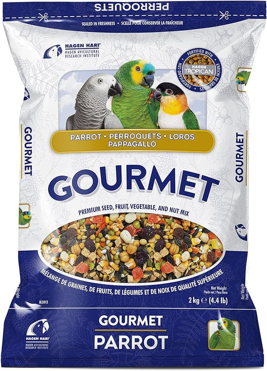 Hagen B2813 Gourmet Small Parrot Seed Mix, 2 Kg, 4.4-Pound