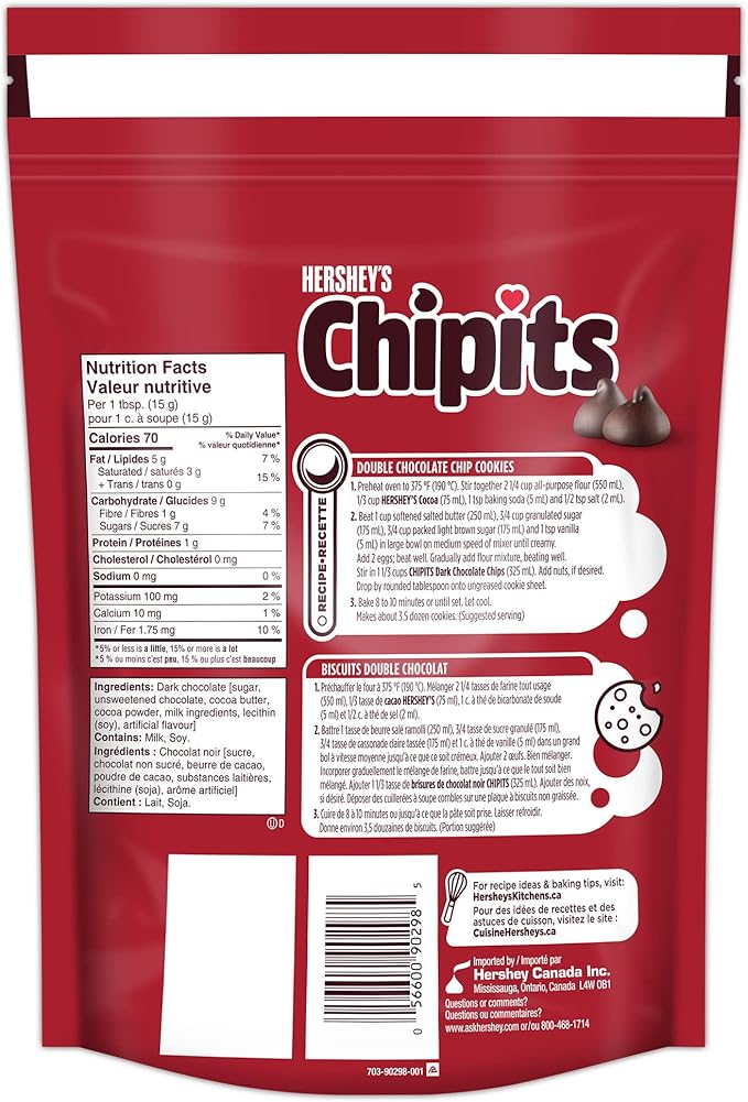 CHIPITS Chocolate Chips for Baking