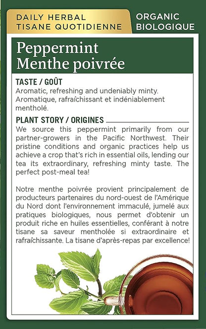 Traditional Medicinals Organic Peppermint Herbal Tea